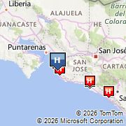 Villa Caletas Map